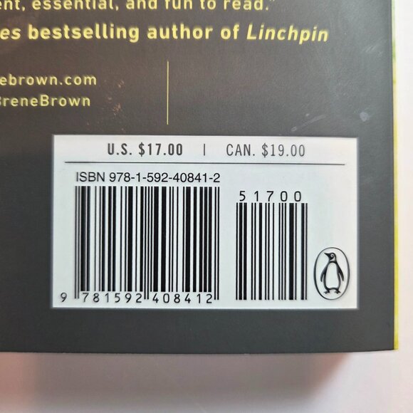 Daring Greatly by Brené Brown, Paperback, Personal Growth & Self-Help Book - Picture 3 of 5